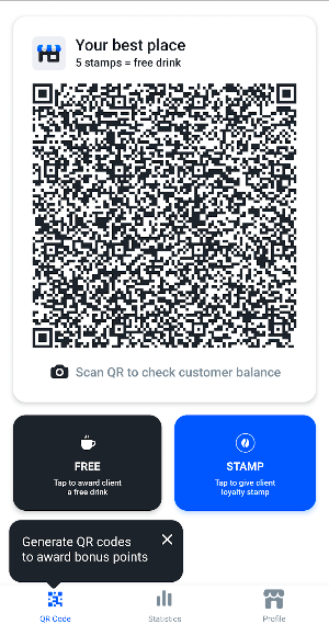 GetDoppio – Loyalty stamp app Screenshot 0