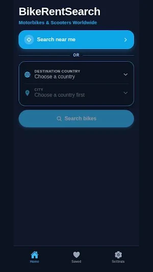 BikeRentSearch Screenshot 2