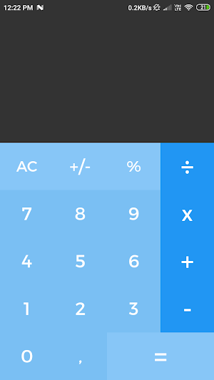Calculator Screenshot 1
