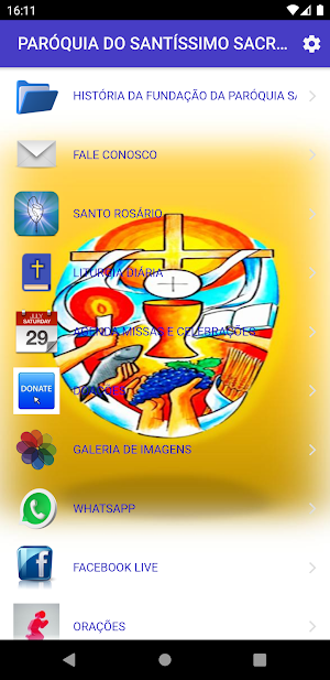Paróquia do Santíssimo Sacramento DM - ES Screenshot 0