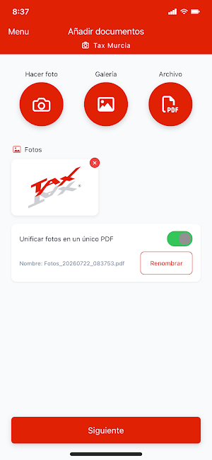Tax Murcia Screenshot 3
