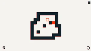 Clear Zero Squares Game Screenshot 2