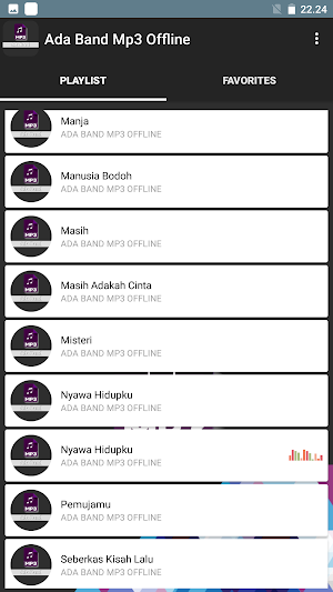 Ada Band Mp3 Offline Screenshot 3