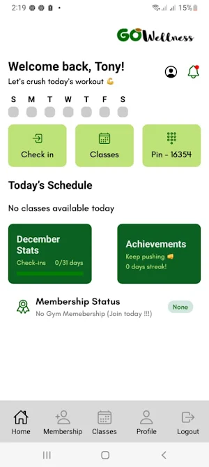 Gowellness Screenshot 0
