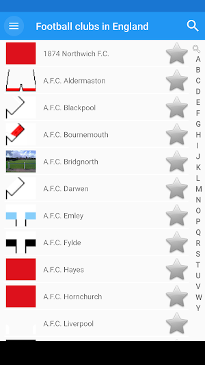 Football clubs in England Screenshot 0