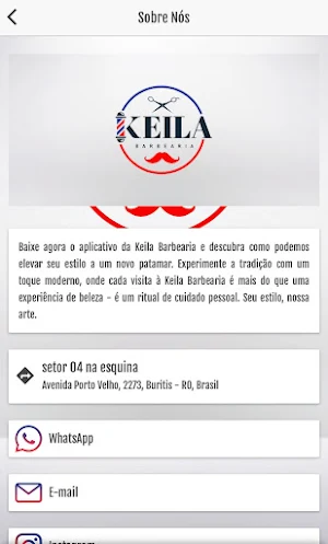 Keila Barbearia Screenshot 2