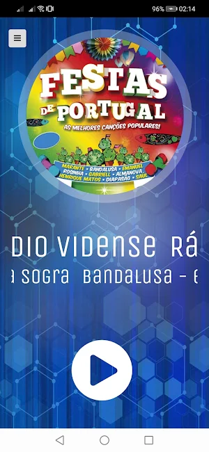 Rádio Vidense Screenshot 2