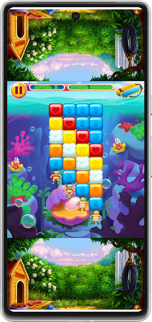 Block Break Survival Hero Game Screenshot 1