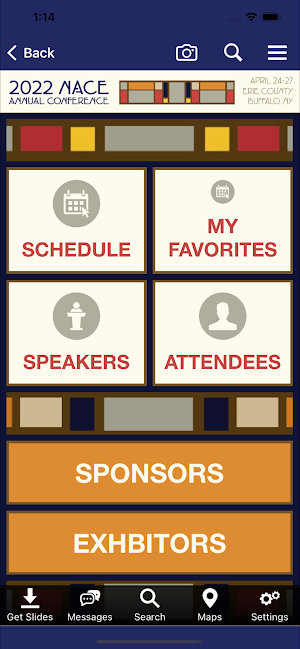NACE Conference Screenshot 2