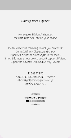 Nm KindPeople™ Latin Flipfont Screenshot 3