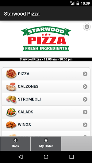 Starwood Pizza Screenshot 0