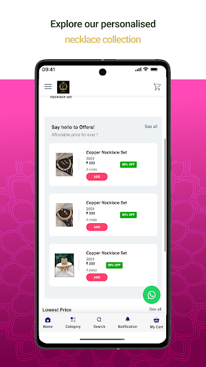 Polki Shopping app Screenshot 1