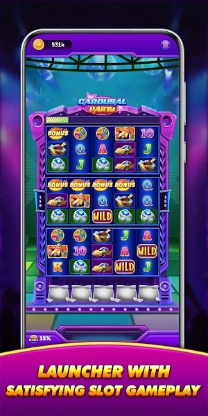 Flashy Slot Launcher Screenshot 1