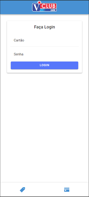 V Club Card Screenshot 1