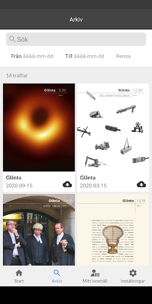 Glänta Screenshot 1