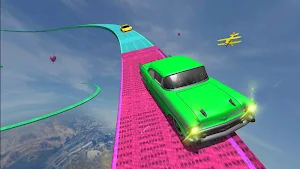 Mega Ramp Car Stunts Screenshot 0