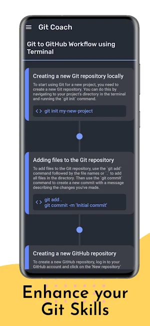 Git+ Coach Screenshot 3