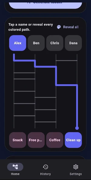 Ladder Game Random Picker Screenshot 2