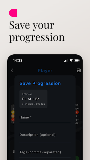 Guitar Progression Generator Screenshot 2