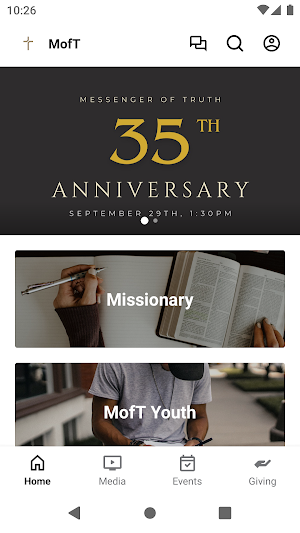 Messenger of Truth Church Screenshot 0