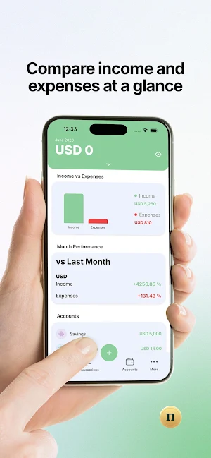 Ploutos: Expense Tracker Screenshot 1