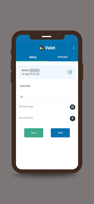 IN Valet Parking Screenshot 1