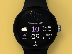 AWD Constellation Watch face Screenshot 3