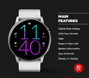 Wonderful Light Watch Face Screenshot 1