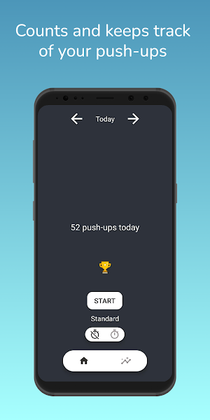 Push-Up Counter - Uses Camera Screenshot 0