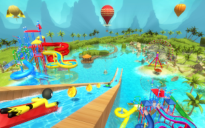 Stickman Water Slide: Theme Park Fun Screenshot 2