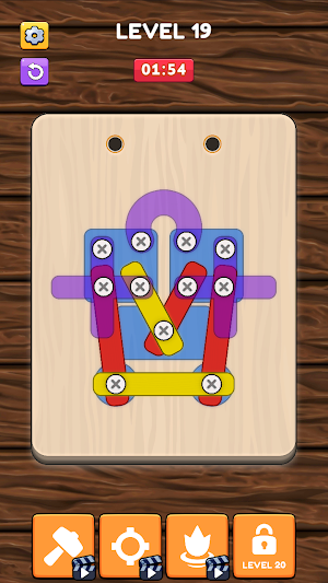 Bolts Out Unscrew Puzzle Screenshot 2
