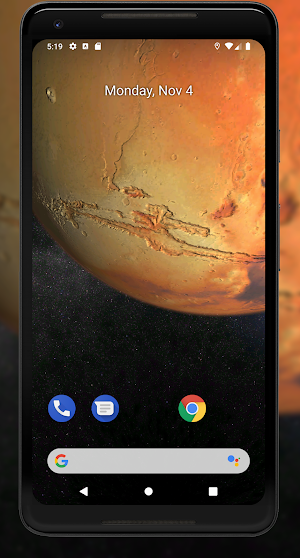 Planets 3D Live Wallpaper Screenshot 2
