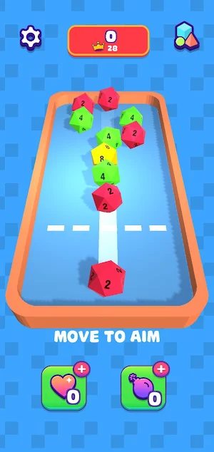 Merge Cube: 3D Block Drop game Screenshot 1