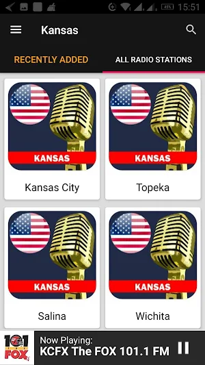 Kansas Radio Stations - USA Screenshot 2