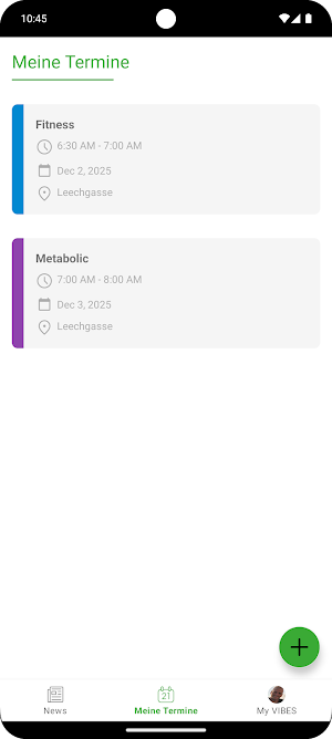VIBES FITNESS Screenshot 2