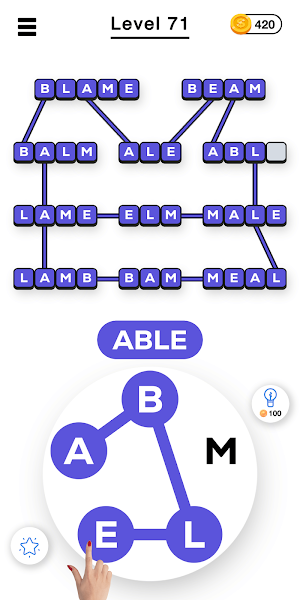 Word Weave Puzzle Screenshot 1
