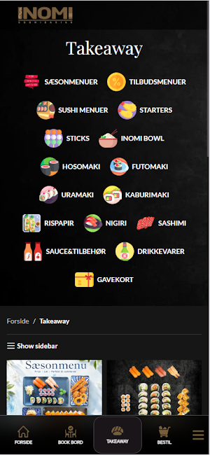 Inomi Sushi Screenshot 3
