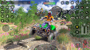 Motocross ATV Quad Bike Game Screenshot 0