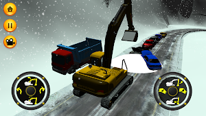 Snow Excavator Simulator JCB Screenshot 0