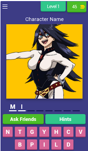 My Hero Academy Quiz Screenshot 0