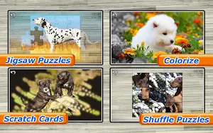 Dog Jigsaw Puzzles - Play Family Games ❤️🐶 Screenshot 2