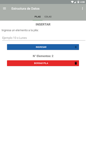 Estructura de Datos Screenshot 0