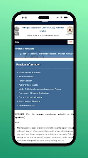 Manipur Check PPO Pension GPF Screenshot 3