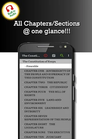Constitution of Kenya Screenshot 0