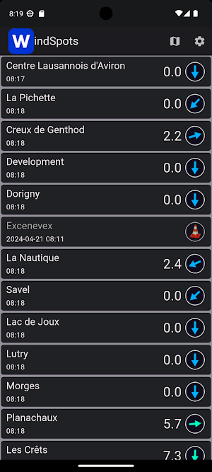 WindSpots Screenshot 0