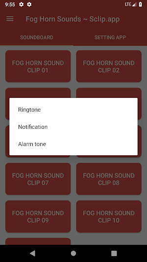 Foghorn Sound Collections ~ Sclip.app Screenshot 2