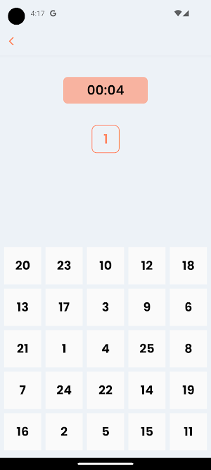 Schulte-Table Screenshot 1