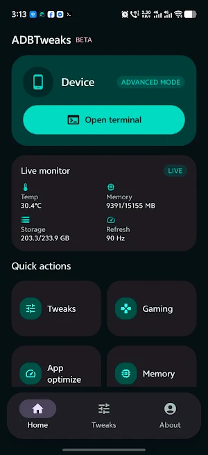 ADBTweaks Screenshot 0
