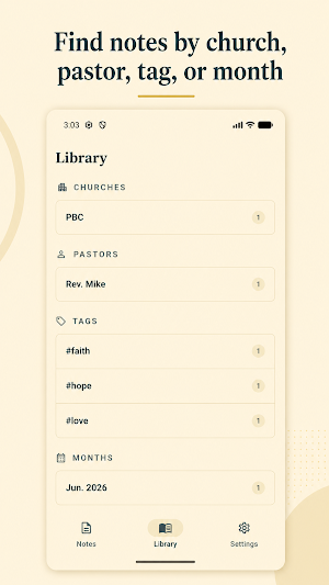 Sermon Notes Screenshot 1