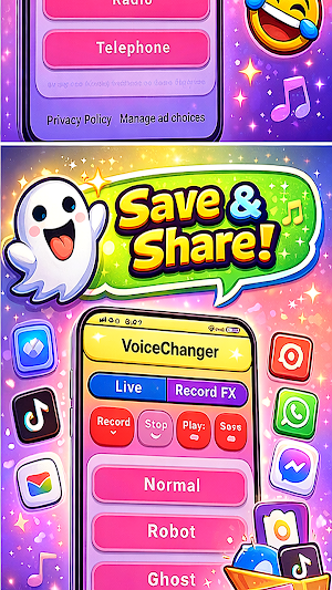 Voice Changer – Fun Voice FX Screenshot 3